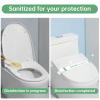 Germiwipe Printed Toilet Seat Bands, Paper, (Case of 500) Green view 4