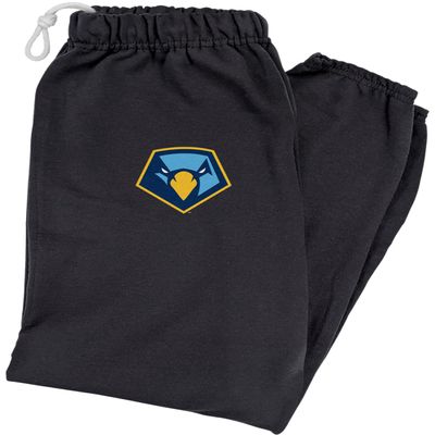 LOGOVISION Point University Primary Logo Mens Jogger Sweatpants, Black, Medium