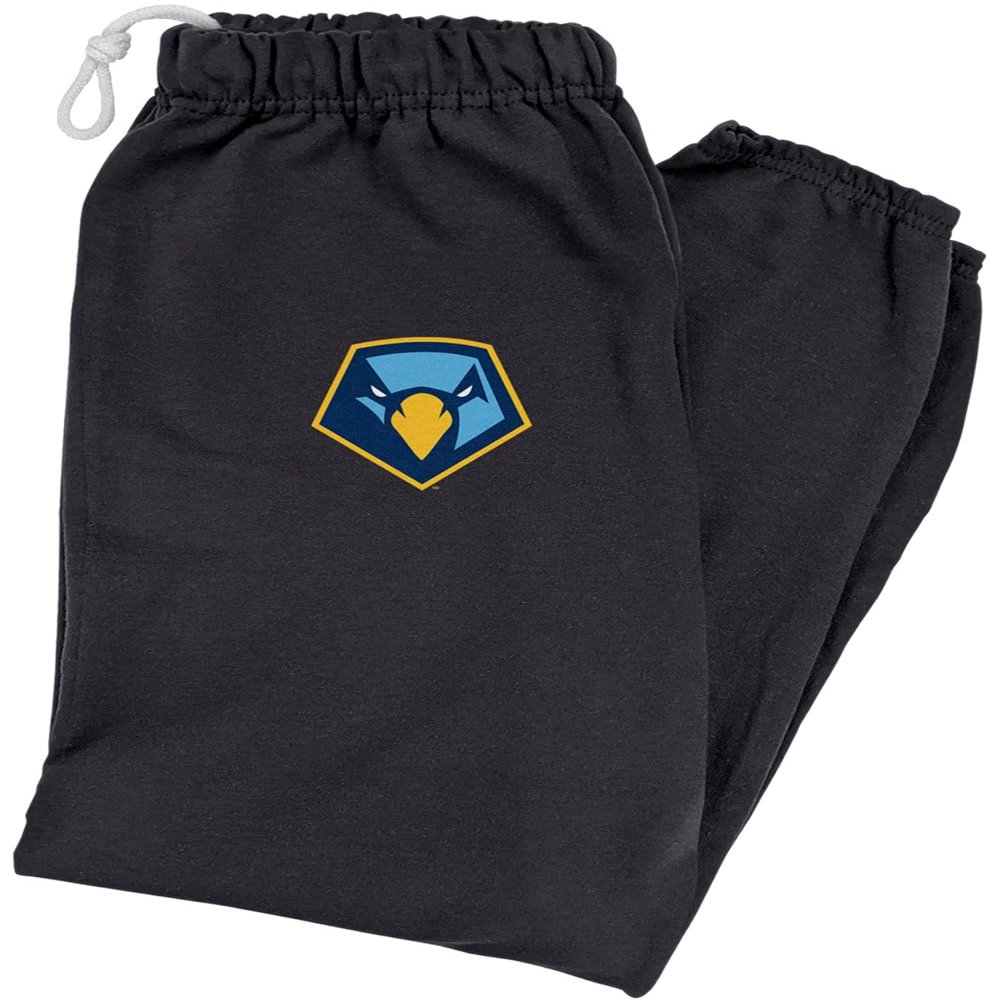 LOGOVISION Point University Primary Logo Mens Jogger Sweatpants, Black, Medium