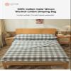 RUZGAR Cotton Sleeping Bag Liner with Zipper 100% Cotton Travel Sheet Sleep Sack Adult Children Large Small Travel Sleeping Bag for Hotels Camping Hiking (Color : Gray B, Size : 200x210cm-78x82) view 3
