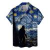 ACEPrints Bigfoot Hawaiian Shirts for Men Women, Bigfoot Hawaiian Shirt, Sasquatch Tropical Short Sleeve Button Down Shirt view 1
