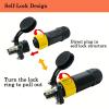 GaiRen Trolling Motor Plug and Circuit Breaker 60Amp Kit, Trolling Motor Connector with Receptacle 12/24/36/48 Volt Marine Boat Power Waterproof IP67 Compatible with 8/10 AWG Wire Yellow view 4