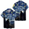 ACEPrints Bigfoot Hawaiian Shirts for Men Women, Bigfoot Hawaiian Shirt, Sasquatch Tropical Short Sleeve Button Down Shirt view 4