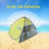 RXQNN Small Pop Up Beach Tent Portable Head Tent, Pet Shade Canopy with Breathable Meshed Window for Dogs/Cats (Light Green) view 4