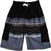 NORTY Big Boys' Swim Trunks - Stylish Bathing Suit for Kids - Swimsuit Shorts with Pockets - Comfortable Board Shorts - Black Stripe - 18-20 view 1