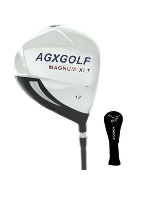 AGXGOLF Ladies Magnum Extrra Petite Length 460cc 12 Degree Driver wLady Flex Graphite Shaft: & Head Cover: US Built