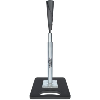 PLAYAPUT Baseball Batting Tee - Portablel Hitting Tee for Baseball/Softball with Handrolled Flexible Rubber Top, Premium Baseball Tee,Height Adjustable 24-46 inches for Kids or Adults| Easy Carrying