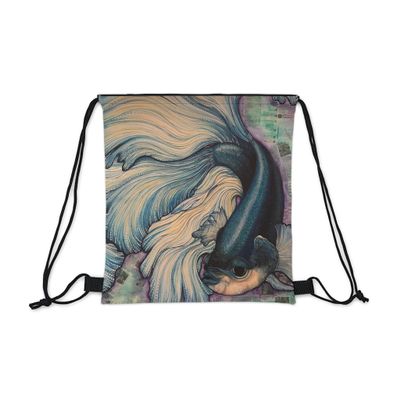 Outdoor drawsting Bag (Beta Fish)
