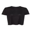 Bella Canvas Womens Flowy Crop Tee, XL, Heather Navy view 1