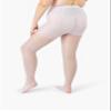 Silky Toes Plus Size Pantyhose for Women Soft Sheer Queen Tights 2 Pairs (3X-4X, White) view 2