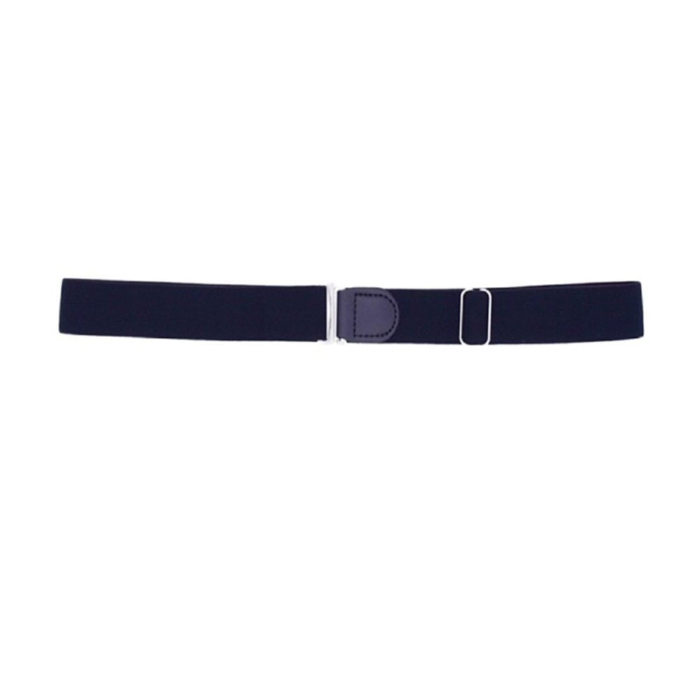 1 Pair Men Shirt Stays Belt with Non-Slip Locking Clips Keep Shirt Tucked Leg Thigh Suspender Garters Belt (Color : Black B, Size : 1)