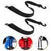 BESPORTBLE 2pcs Ski Boots Carrying Strap Wear-Resistant Fixing Leash for Ice Skates and Roller Skates Outdoor Skating Carrier Clips and Strong Stitching view 3