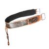 Western Leather Horse Saddle Tooled Padded Rear Flank Back Cinch Hand Tooled ME-LCG-005