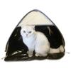 RXQNN Small Pop Up Beach Tent with Meshed Window, Portable Head Tent Beach Pet Shade for Small Dogs/Cats (Khaki) view 3
