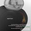 YOTTOY Anti-Burst Exercise Ball for Working Out, Yoga Ball for Pregnancy,Extra Thick Workout for Physical Therapy,Stability Ball for Chair Fitness with Pump (Black) view 4
