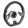 RASTP 12.6 Inch Boat Steering Wheel with 3/4 Axle Marine Steering Wheel Adapter for Most Marine boats,Vessels,Yachts,Pontoons Boat(Pane) view 1