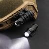 LThyzszb Tactical Helmet ARC Rail Light LED Mini Military Helmet Flashlight with Strobe/Strong/Low Lamp 500 Lumens, Pocket Pen Flashlight with 20mm Picatinny Rail Mount (Black) view 3