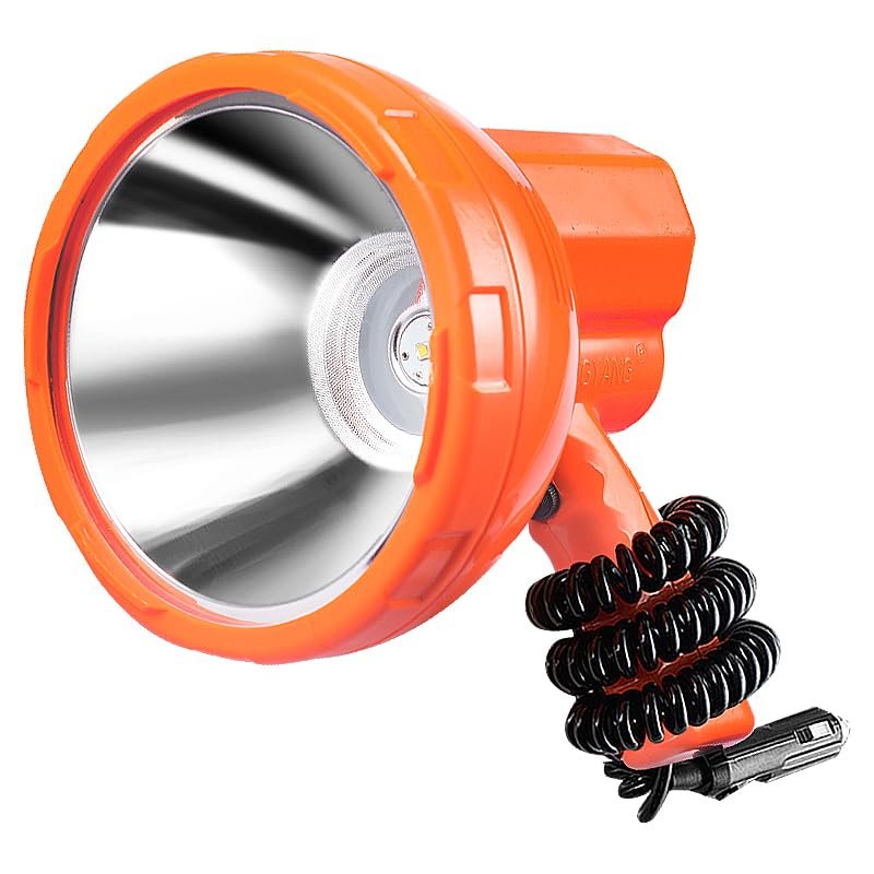 JUJINGYANG High-Power LED Strong Light Long-Range fire Patrol Handheld searchlight (55)