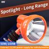 JUJINGYANG High-Power LED Strong Light Long-Range fire Patrol Handheld searchlight (55) view 3