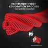 KastKing Superpower ColorShield Braided Fishing Line, Red, 15LB, 300Yards, X4 view 2