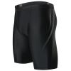 K898 Men's Swim Jammers UPF50+, Swim Training Printed Jammer Swimsuit Endurance Compression for Men (Black Offset-1, L) view 1