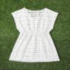 Milumia Girl's Swimsuit Coverup Eyelet Hollow Crochet Bikini Bathing Suit Cover Up Eyelet White 12 Years view 2