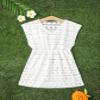 Milumia Girl's Swimsuit Coverup Eyelet Hollow Crochet Bikini Bathing Suit Cover Up Eyelet White 12 Years view 3