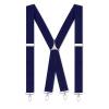 2.5cm Width Triangle Metal X Back Suspensorio Classic 4 Hook Clip High Elastic Business Men Gift Suspenders Husband (Color : 5, Size : 2.5cm) view 4