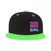 LGBT Bi Pride Gifts Assume Nothing Bisexual Flag Trucker Hat Baseball Cap Men Sun Hat Women Dad Hat Green view 2