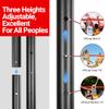 PLAYAPUT Outdoor Professional Volleyball Net System, Aluminum Poles with Scoring System and Anti-Sag Winch, Easy Adjust Heights Portable Volleyball Net for Backyard,Beach, Grass view 4