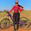 UNBIT Cycling Suit Women's,Triathlon Race Suit,Long Sleeve/Pants,with Pockets,Mountain Bike Summer Cycling Jersey (Color : 03, Size : XX-Small) view 1