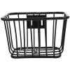 1pc Black Bike Basket Metal Bike Frame Basket Bicycle for Most Childrens Bicycles and Kids Tricycles view 3