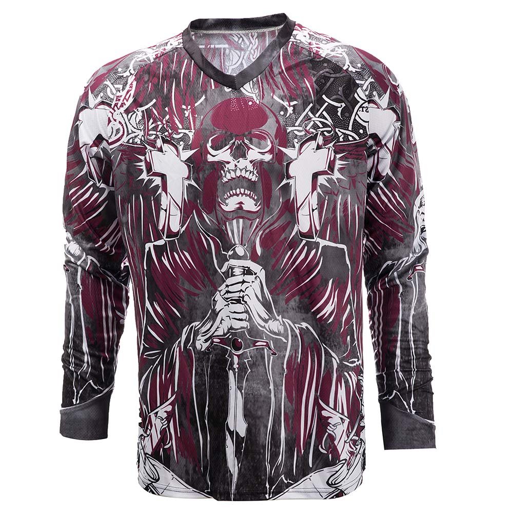 HimyBB Cycling Jersey Men MX Motocross Jerseys Dirt Bike Downhill Shirt Racing Riding Magic M