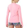 SG Edge Women's Outdoor Quick Dry UPF 50+ 1/4 Zip Long Sleeve Shirt Pink XXL view 3