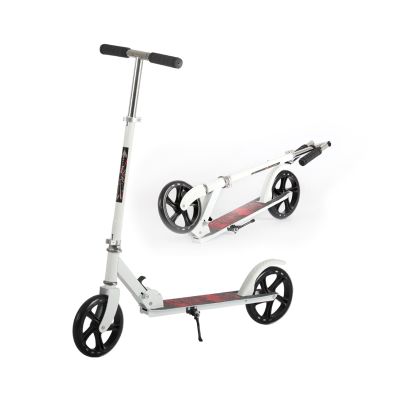 GLDDFDG Commuter Kick Scooter for Adults, Teens | Foldable, Lightweight | Height-Adjustable,for Riders Up to 300 Lbs,Black