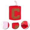 BESPORTBLE 4pcs Captain Armband Badge Soccer Football Captain Wristband Portable Basketball Band Football Wrist Band Portable Football Band Dreses Child Polyester Team Arm Cuff Red view 4