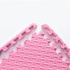 9 Tiles Interlocking Foam Mats 1in Thickness Foam Floor Mats for Home Gym, Fitness, Exercise Surface Protection EVA Foam Floor Padding with Border for Workout Equipment (1 in, pink) view 1