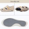 bumuam Extra Wide Walking Edema Sneakers,Adjustable Closure Breathable Lightweight Width Non Slip Air Cushion Sneakers for Swollen Feet Edema Men 5.5/Women 6.5 view 4