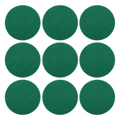 Kisangel Enhance Your Air Hockey Game: 10pcs Polyester Fiber Pusher Patches for Hockey Table Accessories