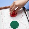 Kisangel Enhance Your Air Hockey Game: 10pcs Polyester Fiber Pusher Patches for Hockey Table Accessories view 4