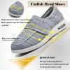 bumuam Mens Diabetic Edema Shoes Extended Widths,Extra Wide Widths Walking Edema Sneakers Adjustable Strap Easy On/Off Men 11/Women 12 view 3