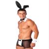 Agoky Men's Lingerie Set Waiter Gentleman Outfits Boxer Briefs Underwear Cosplay Role Play Costume Black Medium view 3