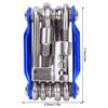 11 in 1 Multifunctional Bike Repair Tool Bike Repair Tools Set with T25 Chain Cutter Cycling Equipment for Mountain view 4