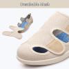 bumuam Women Slip On Shoes with Arch Support,Outdoor Walking Sneakers Orthopedic Lightweight Comfy Casual Slippers for Elderly Swollen Feet Arthritis Recovery Men 8.5/Women 9.5 view 3