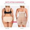 Nebility Womens' Tummy Control High Waist Trainer Body Shaper (US, Alpha, 3X-Large, Regular, Regular, Beige-Mid Thigh) view 4