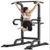 KIZMIQ Pull Up Station, Power Tower Dip Bars Multigym Workout Dip Station Free Standing Fitness Workout Station, Adjustable Height, Load 200KG, Multifunctional Home Machine view 1