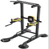 KIZMIQ Pull Up Station, Power Tower Dip Bars Multigym Multifunctional Adjustable Push Up Pull Up Frame Station Free Standing, Adjustable Height, 300kg view 1