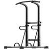 KIZMIQ Gym Strength Exercise Power Tower, Non-Slip Adjustable Power Tower Pull Up Bar with 6 Adjustable Heights for Home Gym Training, Small Size Does Not Take Up Space view 1