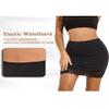 Avidlove Half Slips for Women Under Dress Non Cling Floral Lace Trim Above Knee Black Half Slip (Black L) view 4