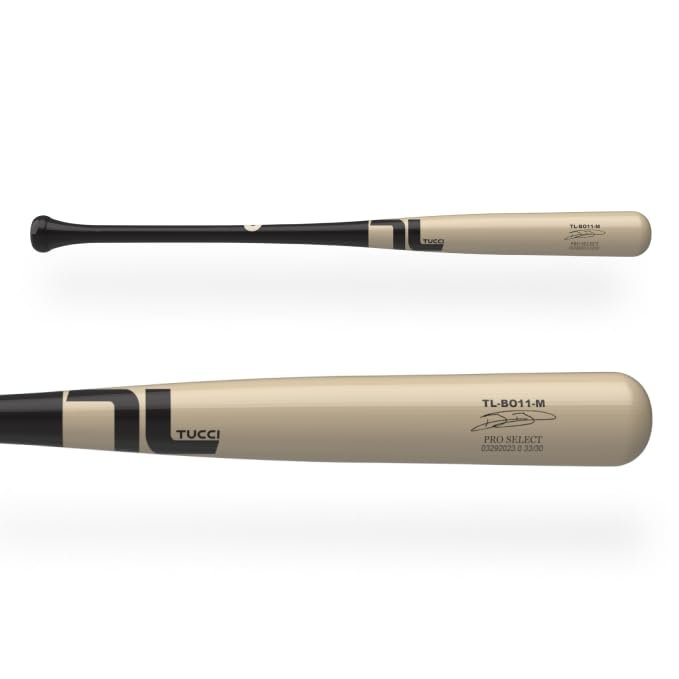 Tucci Bo Bichette Signature Model Pro Select Stock Wood Bat, 32"